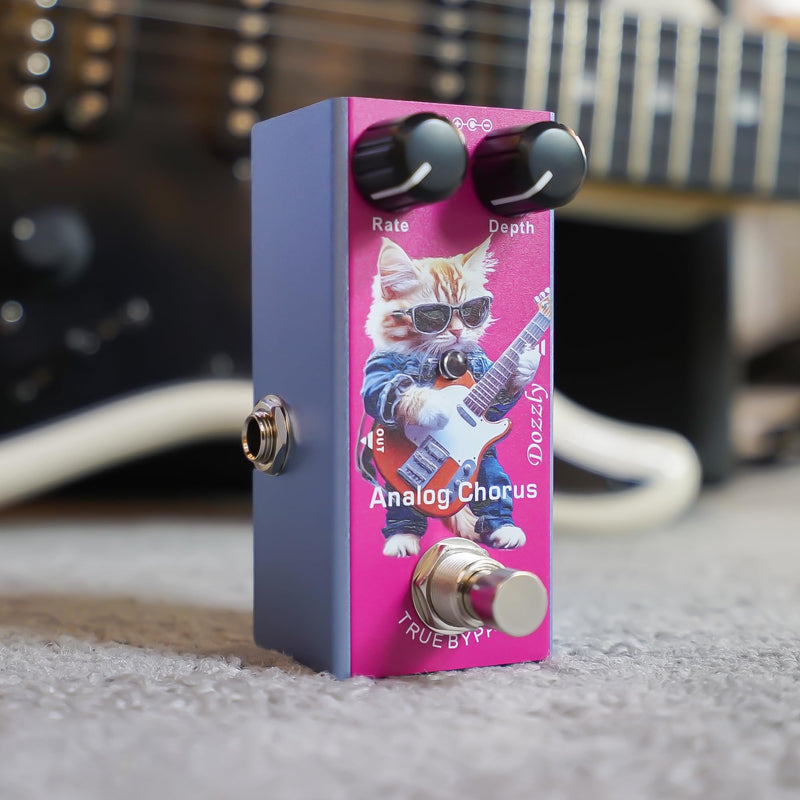 Chorus Guitar Pedal Analog Chorus Electric Guitar Effects Pedal DC 9V True Bypass