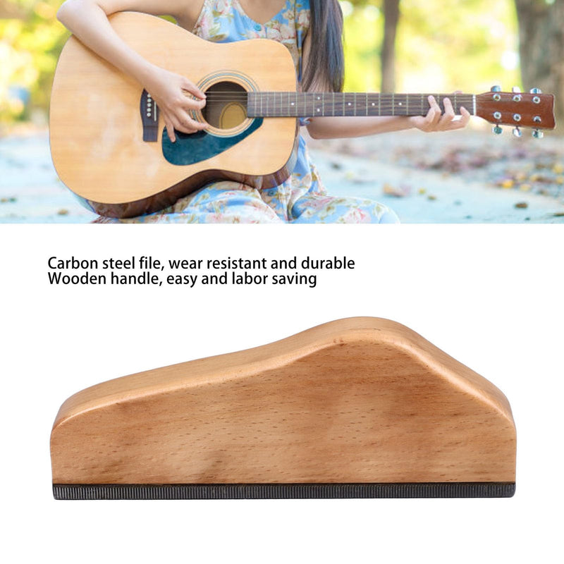 [AUSTRALIA] - 6 Inch Guitar Fret Beveling File,Guitar Fret End Bevel File Luthier Tool for Guitar Bass 