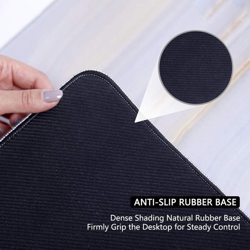 Large Mouse Pad,Geometric Pattern Desk Mat XXL Extended Gaming Mouse Pad Non-Slip Keyboard Pad for Laptop Computer Home Office Accessories Geometric C