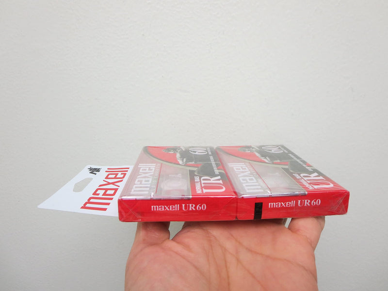 [AUSTRALIA] - Maxell 109024 60 Minute Storage Capacity Normal Bias Type Flat Packs 2 Pack Cassettes 