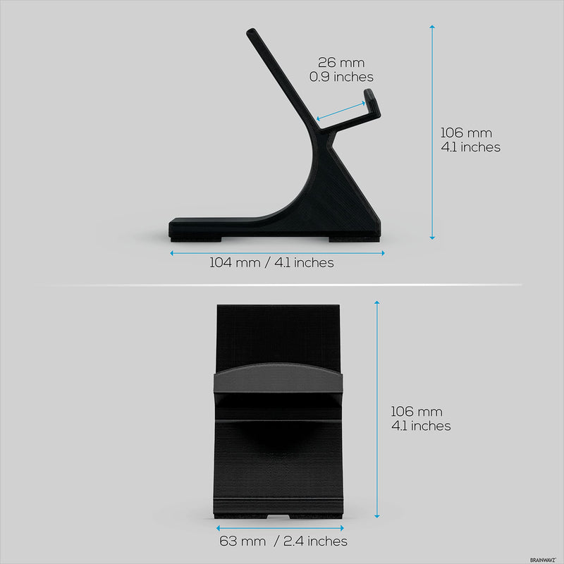 Game Controller Desktop Holder Stand (2 Pack) - Universal Design for Xbox ONE, PS5, PS4, PC, Steelseries, Steam & More, Reduce Clutter UGDS-05 by Brainwavz