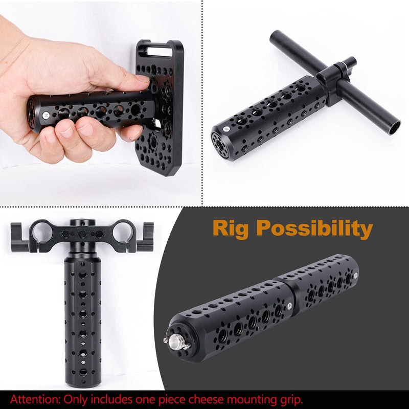 [AUSTRALIA] - NICEYRIG Cheese Mounting Plate Camera Accessory Extension Handle Grip for ARRI Mount, Steady Video Support Stabilizer Camera Handgrip for DIY Accessories - 600 