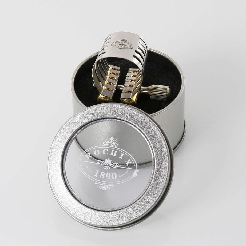 [AUSTRALIA] - Rochix Stainless Steel Ligature for Tenor Saxophone Sax tenor sax stainless steel ligature 