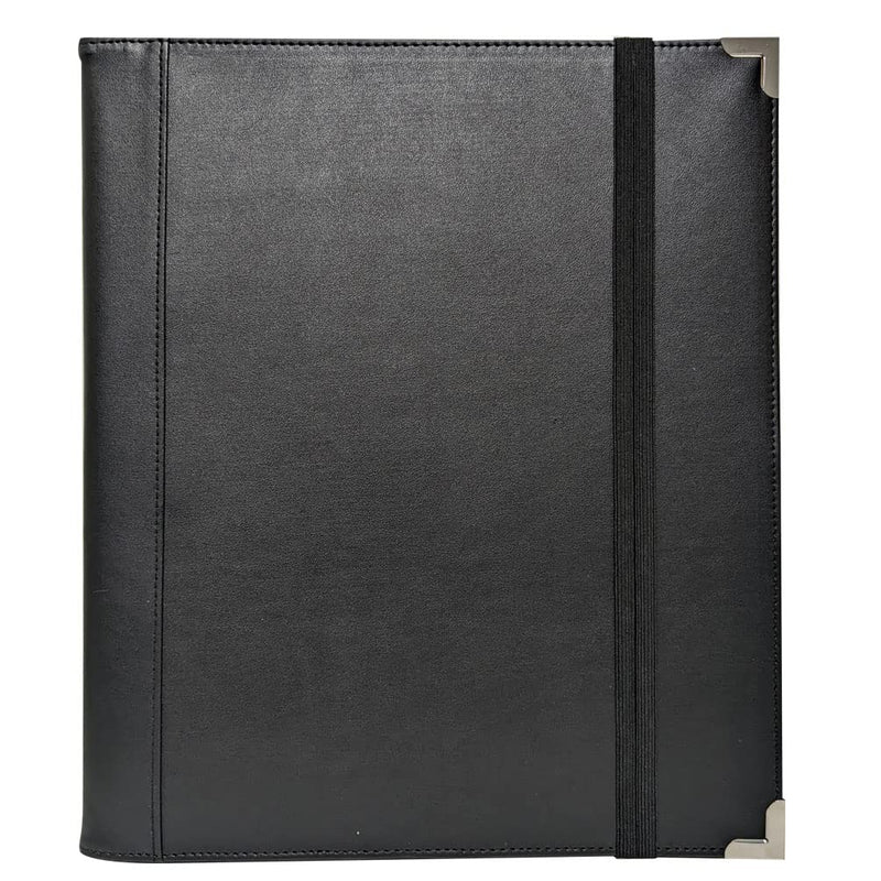 New! MSP Big Band Sheet Music Folder | 11.5" x 13.75" - Sheet Music Folios Storage Folder with Straps Closures for Band, Orchestra, Soloist, Piano - Instrument Player (MSP-240-Black)