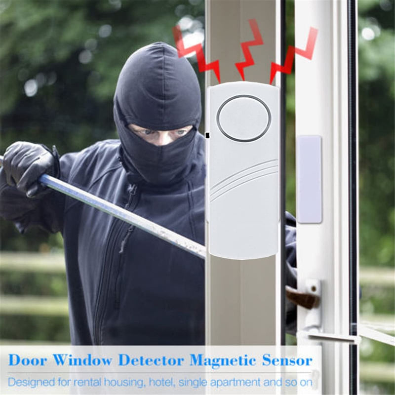 Door Window Alarm, 90DB Door Alarms for Kids Safety, Wireless Sensor Door Window Burglar Alarm-Window Pool Alarms for Home (15 Pack) 15 Pack