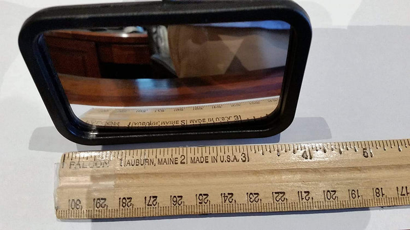 Clip-On Rear View Mirror for PC Monitors or Anywhere by Modtek (2 Pack) 2 pack