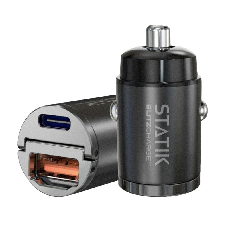 STATIK Dual Car Charger Adapter & STATIK 360 Pro Magnetic Charger