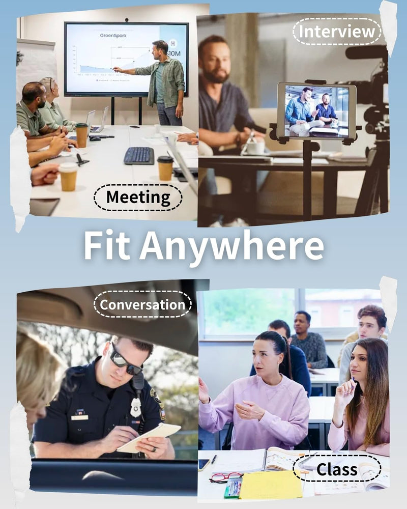 128G Magnetic Voice Recorder - 160 Hrs Battery Life, 1600 Hrs Storage, 1536kpbs - Voice Activated, One-Button Recording, Phone and Computer Playback - Ideal for Lectures, Meetings, Interviews, Classes 128GB