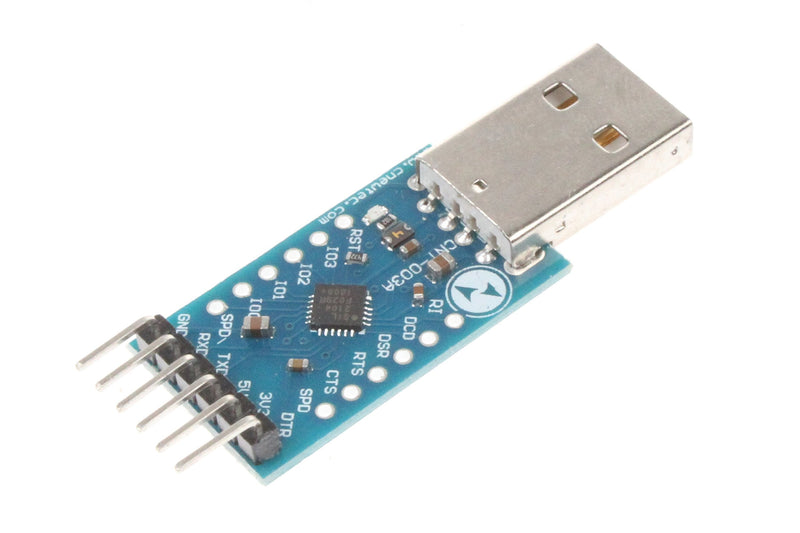 NOYITO CP2104 Serial Converter USB 2.0 to TTL UART Serial Adapter Module with Cables (Pack of 2)
