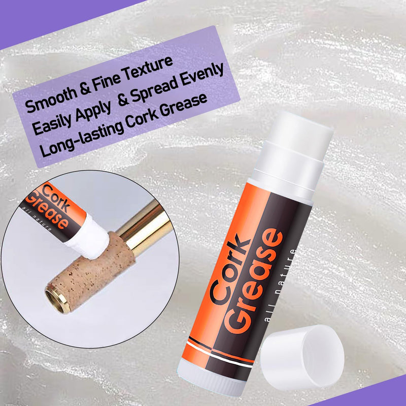 Saxophone Sax Cleaning kit with Case，Cork Grease,Swab,Cleaning Cloth and More Workable for Wind & Woodwind Struments Clarinet Flute Cleaner Maintenance Kit