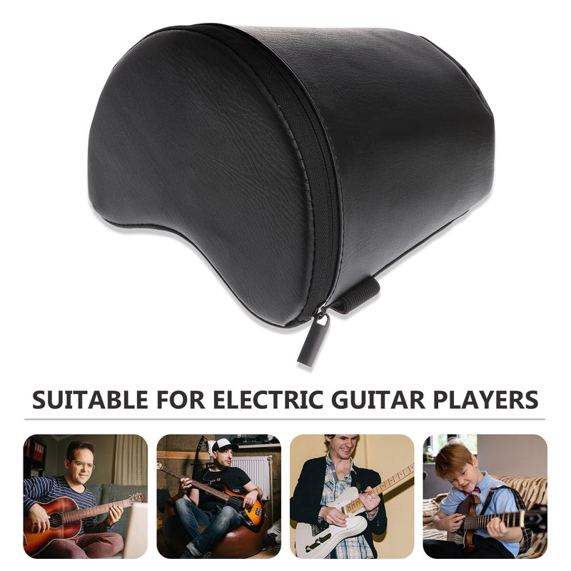 VICASKY Guitar Learning Tools Guitar Playing Rest Pad Guitar Arm Cushion Floor Mat Rest Mat Black On The Lap Bracket Lap Guitar Classical Guitar Support Guitar Bass Pad Guitar Playing Pad