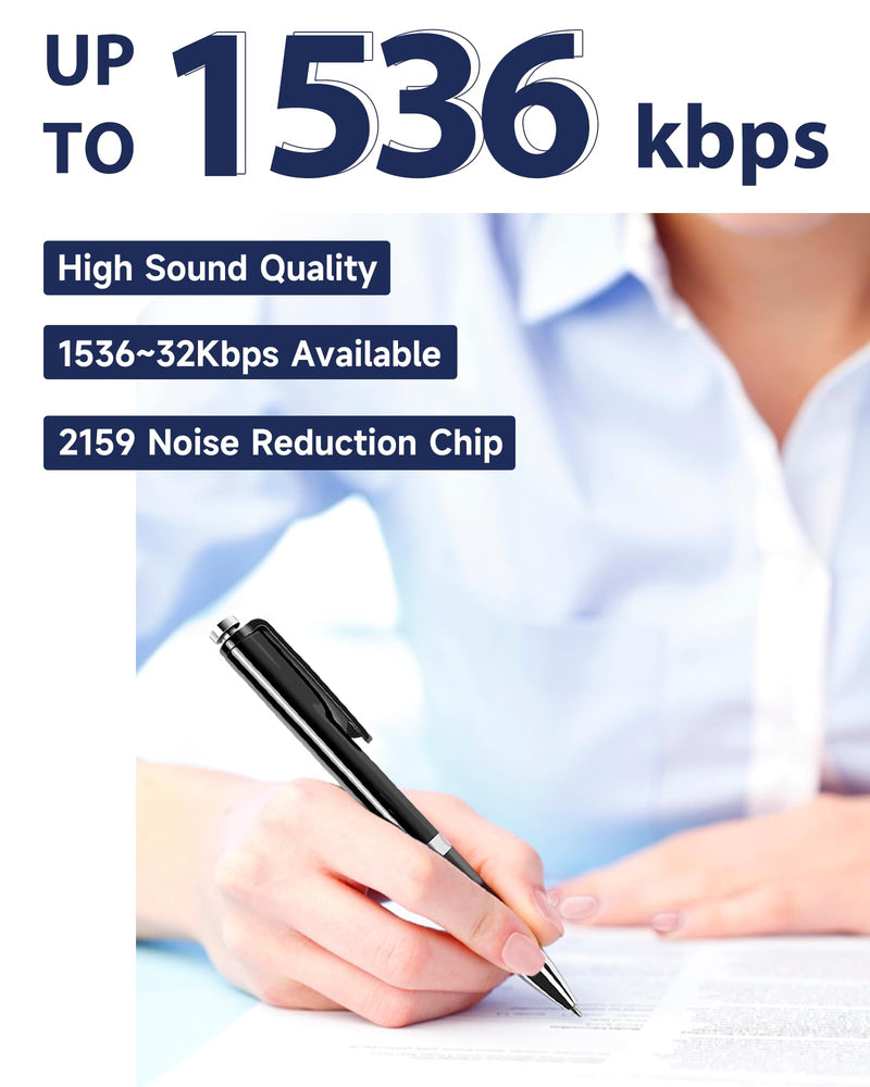 [AUSTRALIA] - 64GB Digital Voice Recorder - (4000 Hours) XIXITPY Voice Recorder with AI Noise Reduction, Voice Activated Recorder for Study Lecture Interview Course 64GB 