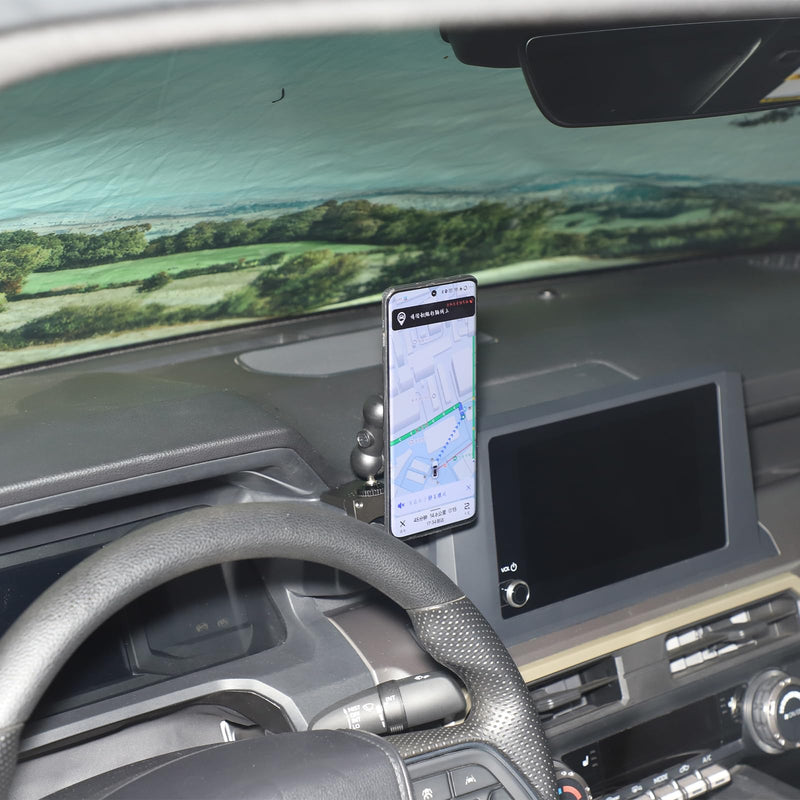 TOYCIDFG Magnetic Phone Holder Rotatable Compatible with Toyota Tacoma 2024 2025 2026, Dashboard Start Button Upon Attached Car Phone Mounted Accessories (Magnetic Holder) Magnetic Holder