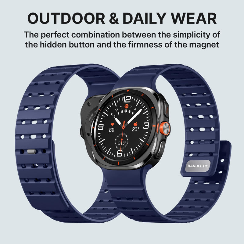 Bandletic Magnetic Sport Bands Compatible with Galaxy Watch Ultra 47mm