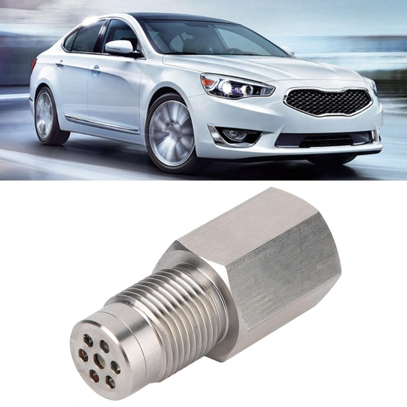 [AUSTRALIA] - Sensor Oxigeno + Stainless Steel O2 Sensor Protective Case Plug Adapter with Mini Catalytic Converter M18 x 1.5 