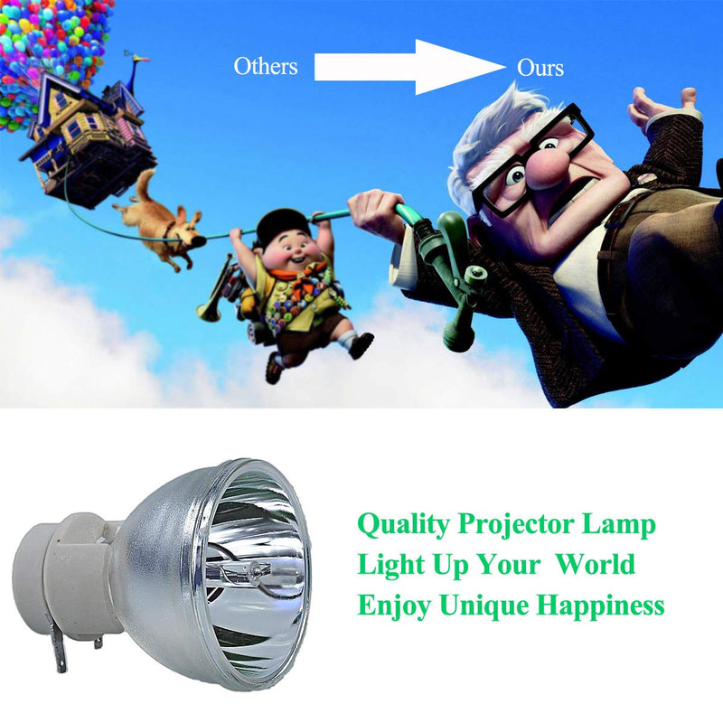 ZECARFA SP.8VH01GC01 / MC.JH111.001 / MC.JPV11.001 / BL-FP190E Replacement Projector Lamp Bulb for Optoma HD141X HD26 H5380BD GT1080 Projectors Lamp