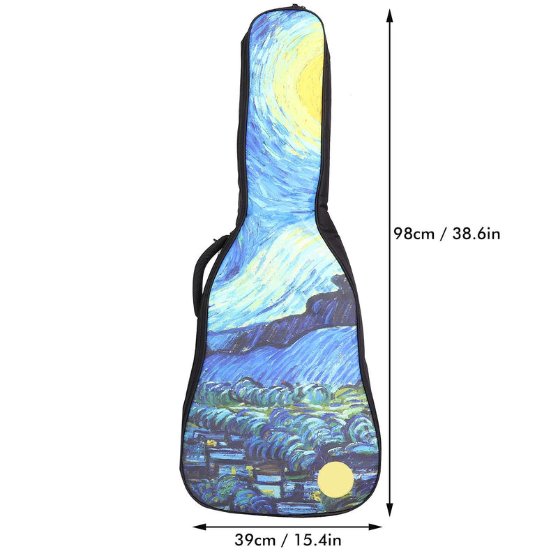 Guitar Bag, Exquisite Musical Instrument Storage Durable Guitar Accessories Soft Case for Storage(36 inches)