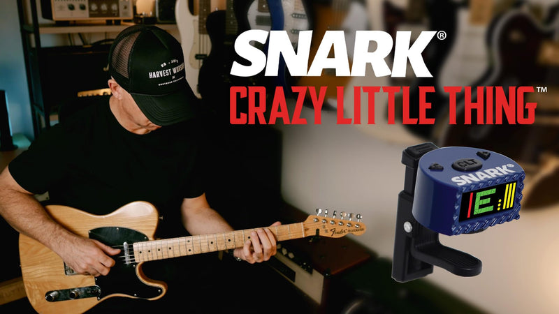SNARK(R) behind the Headstock Rechargeable Guitar Tuner, Unbreakable Clamp, Upgraded Charging (CLT-1) MINI CLIP ON