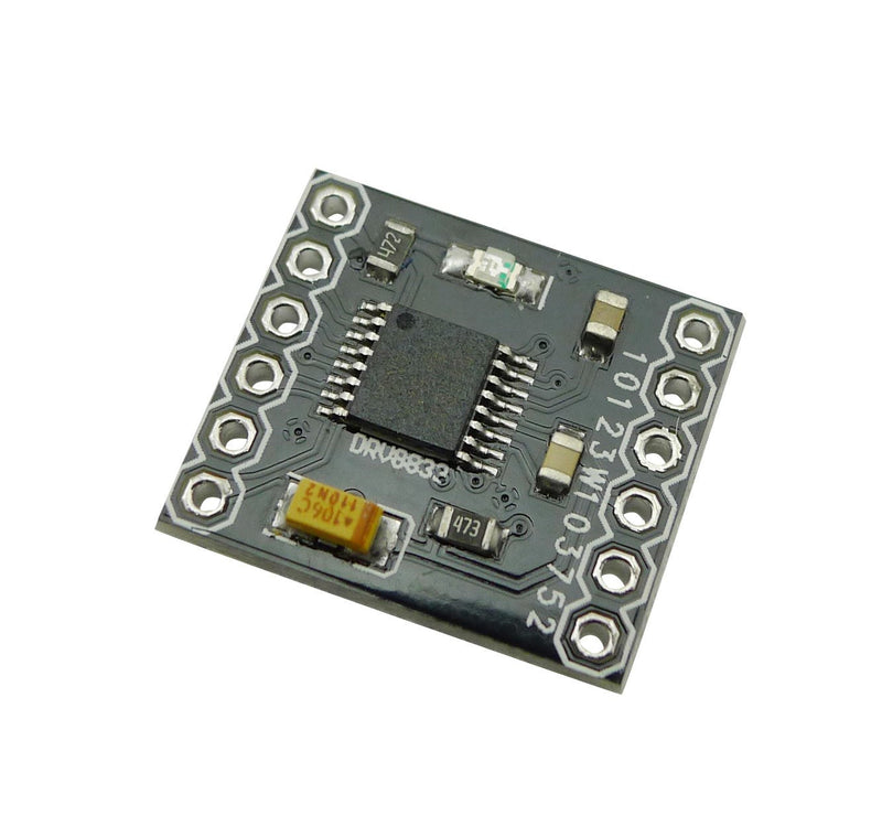 Aihasd 3 Pieces DRV8833 3-10V Motor Drive Module 1.5A 2 Channel Motor Drive Module Dual H Bridge DC Gear Motor Driver Controller Board Motor Drive Board Controller Board for Arduino