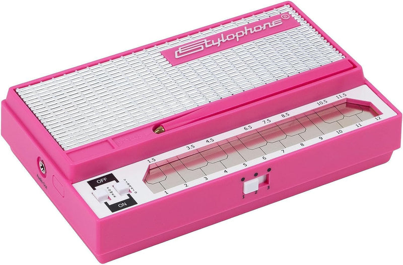 Stylophone Pink - The Original Pocket Electronic Synthesizer - Special Edition | Synth Musical Instrument | Synthesizer Keyboard | Stylophone Instrument