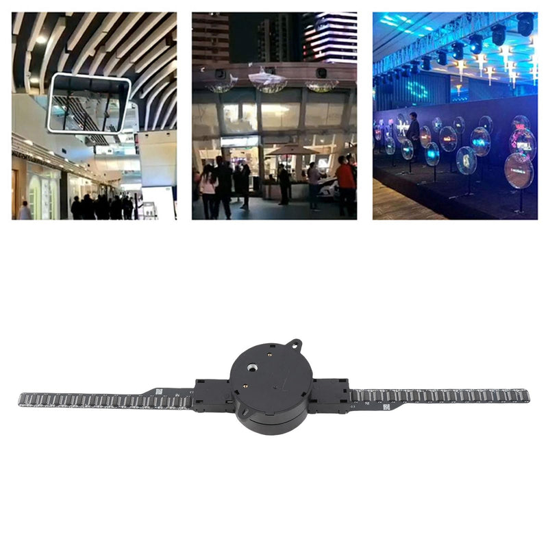 [AUSTRALIA] - 3D Hologram Fan 16.5in 2000x224 3D Projector with 224 LED Light Beads, Borderless Images, Custom Editing for Business Store Advertising 100-240V 