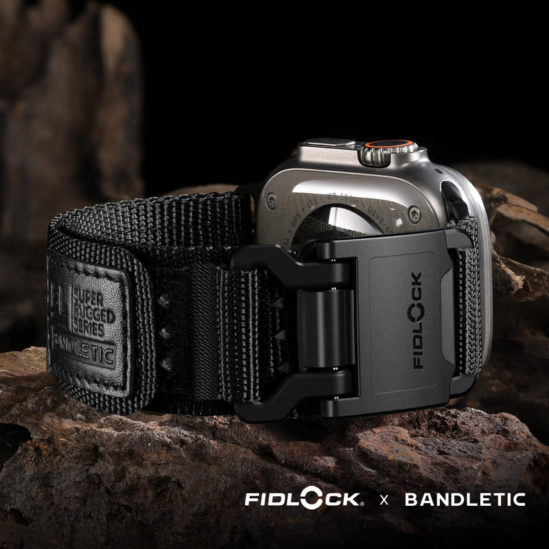 Bandletic Fidlock Magnetic Nylon Bands Compatible with Apple Watch