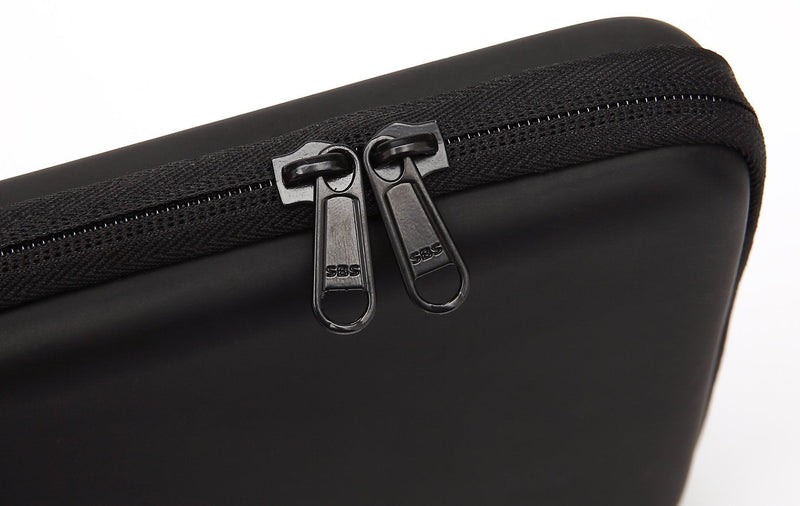 KAYOND® Portable Hard Carrying Travel Storage Case for External USB, DVD, CD, Blu-ray Rewriter / Writer and Optical Drives (Black) Black