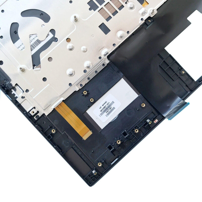 Replacement for HP OMEN 15-EK 15-EN 15Z-EN100 Laptop Upper Case Palmrest RGB Backlit Keyboard Assembly Part M00667-001