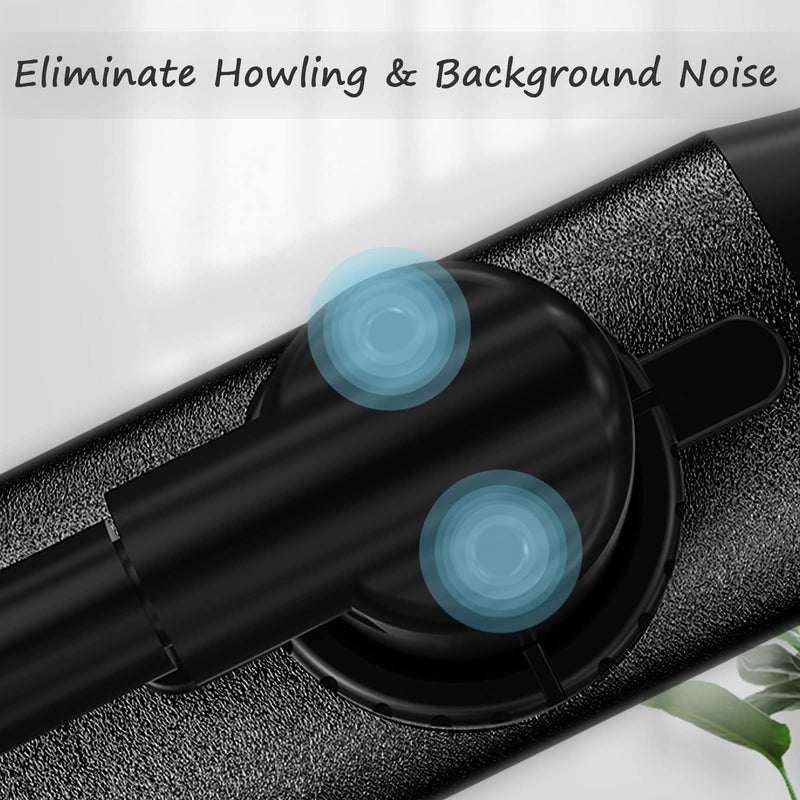 Electric Kazoo With Pickup, Professional Metal Kazoo with 5 Pcs Extra Membranes, 9.8ft Replaceable Cable and Jack, Adjustable Tone Music Instrument for Kids/Adults/Music Lovers(Electric Black) Electric Black