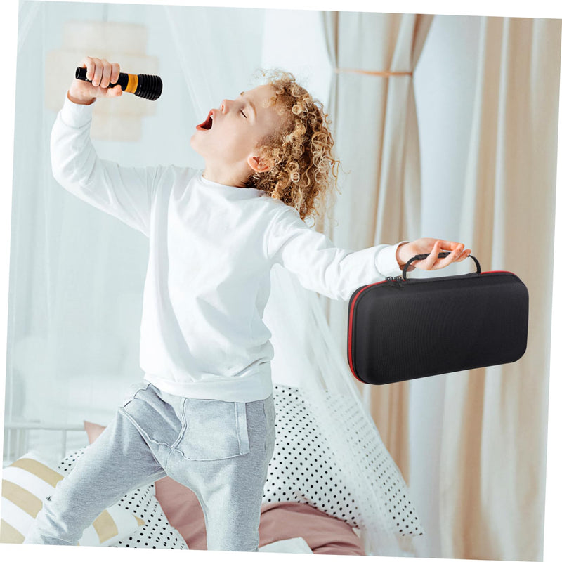 1Pcs Dual Mic Bag Carrying Travel Case Case Hard Pouch Storage Pouch for Travel (Pack of 2) 30x15cm (Pack of 2)