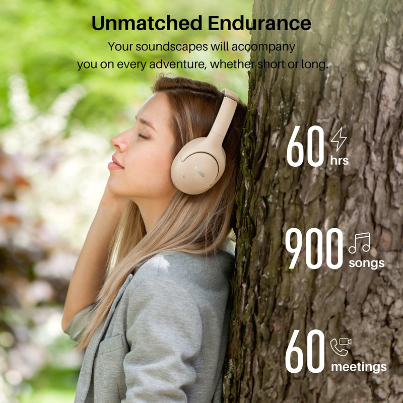 TOZO HT2 Hybrid Active Noise Cancelling Headphones, Headphone Case Cover HT2 HA1 HT1 Wireless Headphones