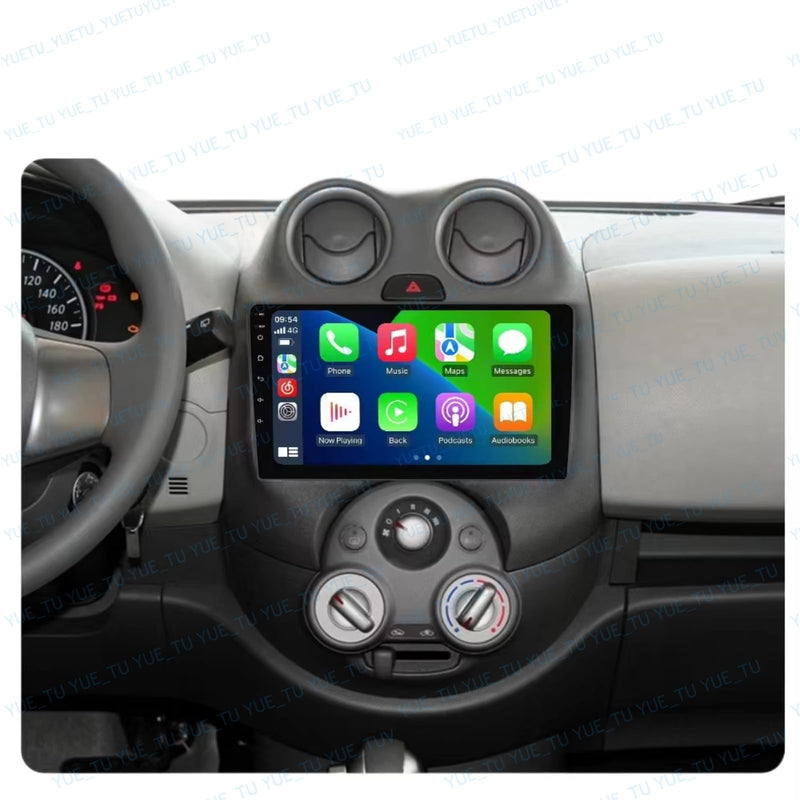 9Inch 2Din Installation Dash Kit Fits for Nissan March 2010-2017 Aftermarket Android Car Radio Stereo Mounting Fascia Panel