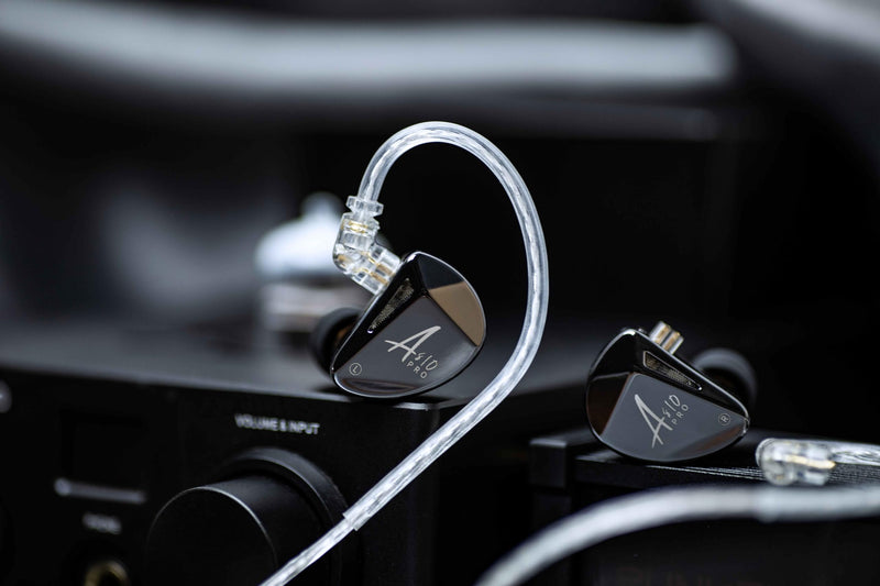 Linsoul x KZ AS10 PRO 5BA Wired Earbuds HiFi in-Ear Earphones | with Mirror Polygon Faceplate, 2 Pin Detachable Cable for Audiophile, with Mic