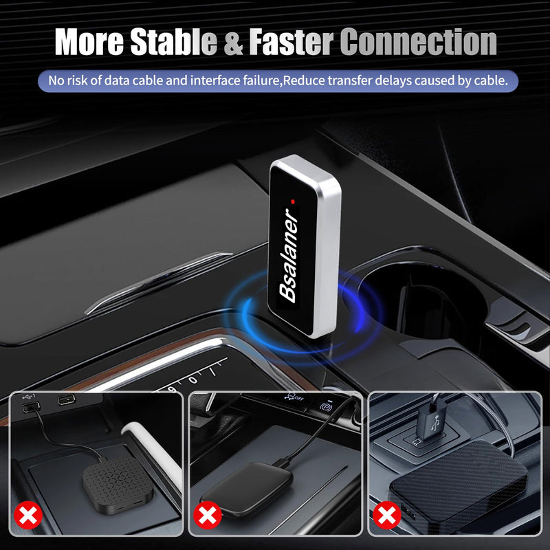Car TV Mate Pro with Wireless Car Play Adapter, 2 in 1 HDMI Multimedia Adapter