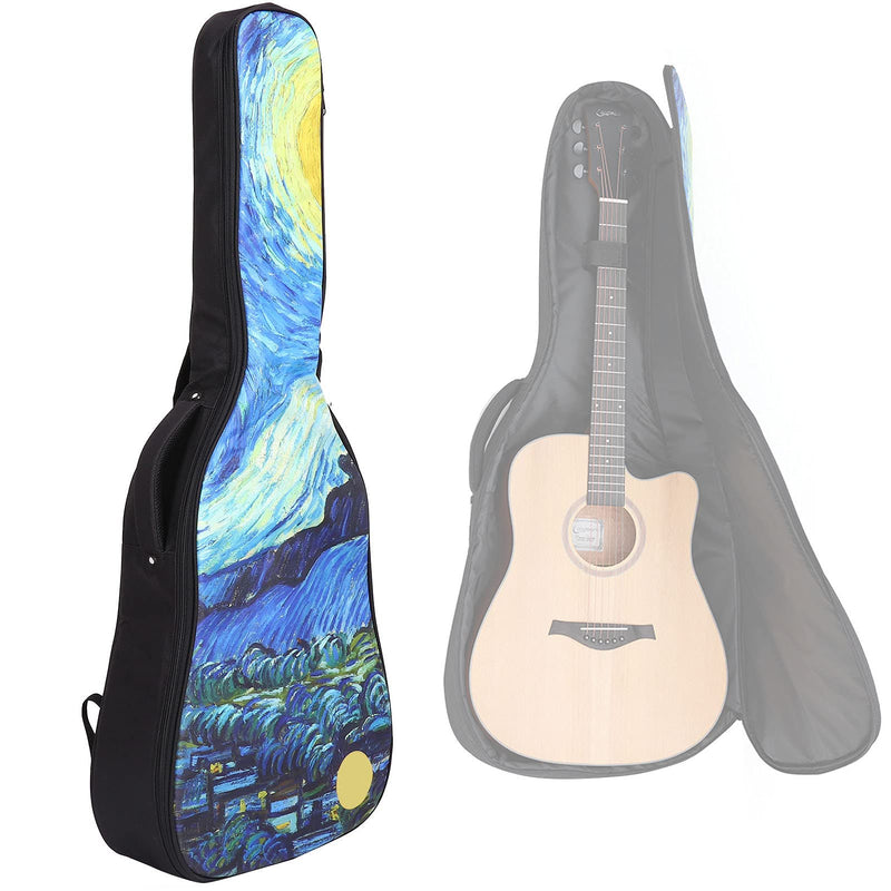 Guitar Bag, Exquisite Musical Instrument Storage Durable Guitar Accessories Soft Case for Storage(36 inches)
