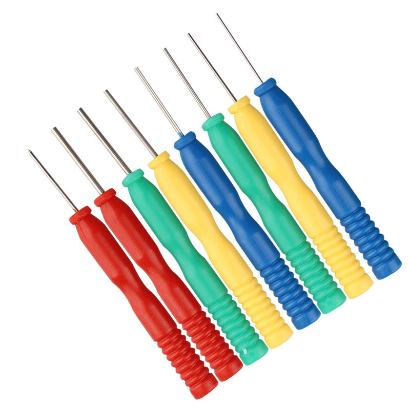 HALJIA Pack of 8 Non-Stick Stainless Steel Hollow Needle Desoldering Disassembly Tool IC Extraction for Capacity Electronic Components