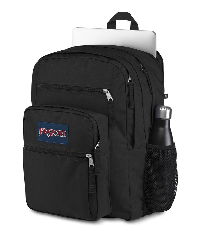 JanSport Laptop Backpack - Computer Bag with 2 Compartments, Ergonomic Shoulder Straps, 15” Laptop Sleeve, Haul Handle - Book Rucksack - Black One Size