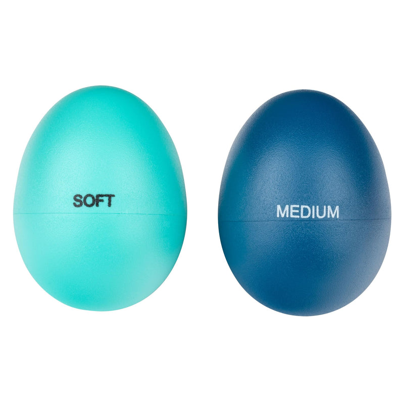 [AUSTRALIA] - Meinl Percussion Set Egg Shakers 4-Piece Pack for All Music with Different Volume — NOT MADE in CHINA — Durable All-weather, 2-YEAR WARRANTY (ES Seafoam, Navy Blue, Orange, Yellow 
