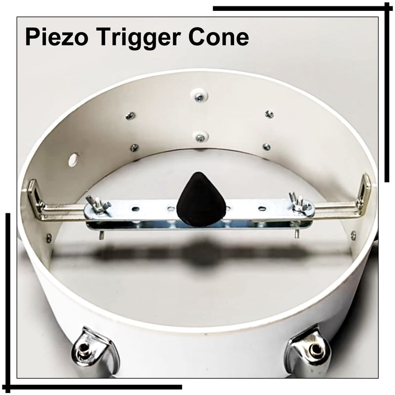 [AUSTRALIA] - Yibuy Electronic Drum Piezo Trigger Cone Cylinder Black Foam Parts Kit Pack of 10 