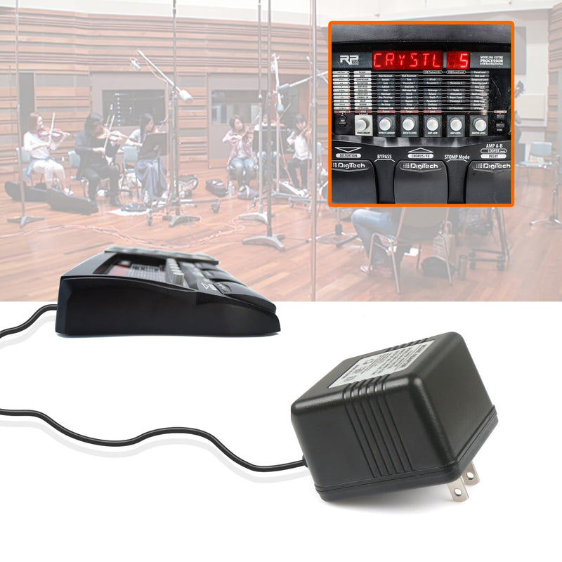 1 spot 9V1.3A Guitar Drop Pedal Power Supply for Digitech Whammy Jamman RP355 RP350 RP100 RP200A RP250 RP255 RP150 RP1000 Multi Effects Processor Switching AC Charger