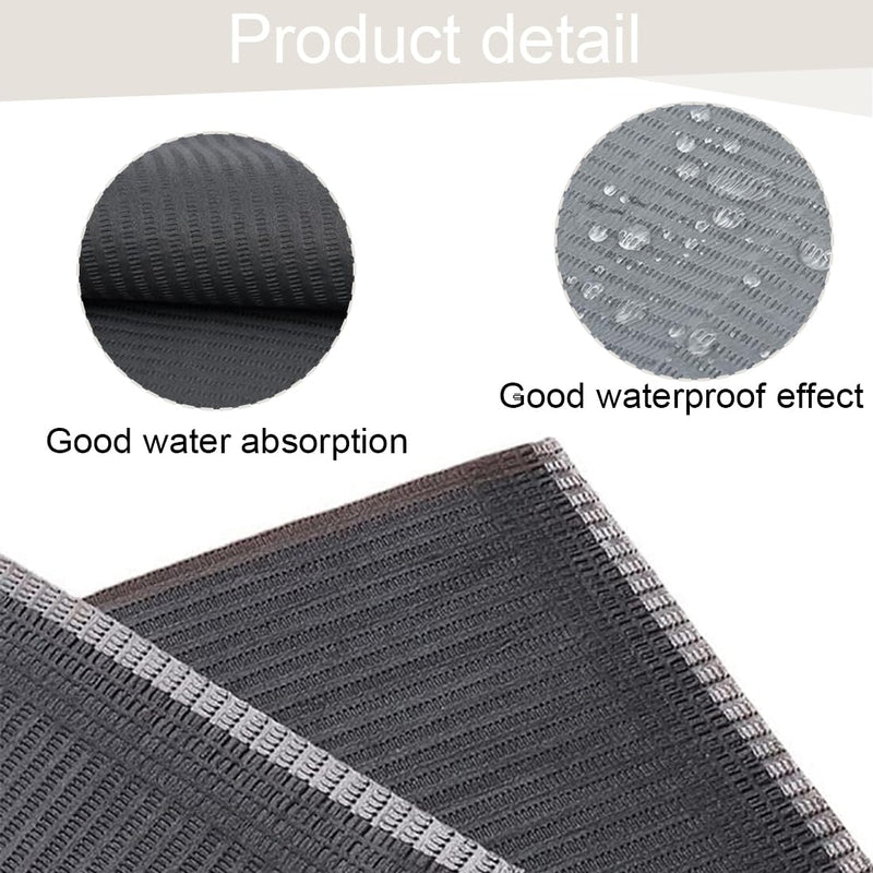 [AUSTRALIA] - WUSJCOF Pack of 50 Premium Disposable Dental Bibs, Waterproof Tattoo Bibs, Tattoo Tablecloths, Clean Pad, Tattoo Tray Covers, Multi-Purpose (Black) 