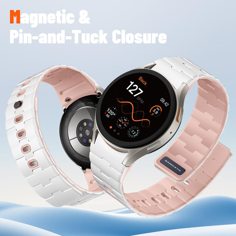 Bandletic Magnetic Band and Fidlock Strap Compatible with Galaxy Watch 20mm