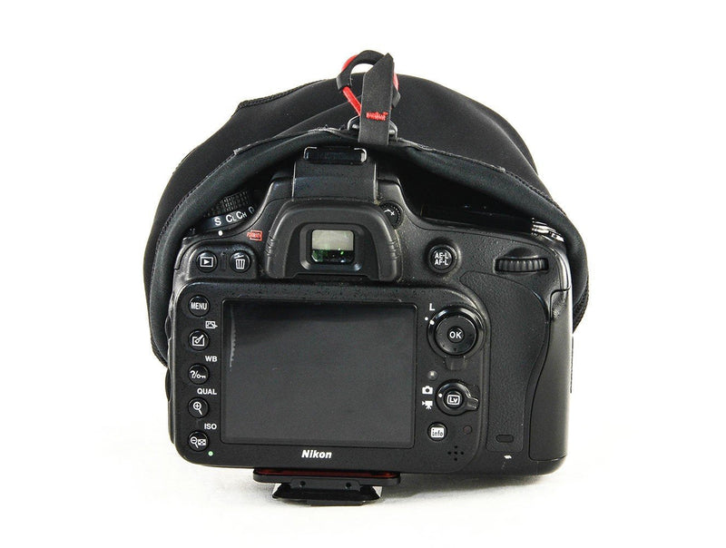 Peak Design Black Shell Large Form-Fitting Rain and Dust Cover Single
