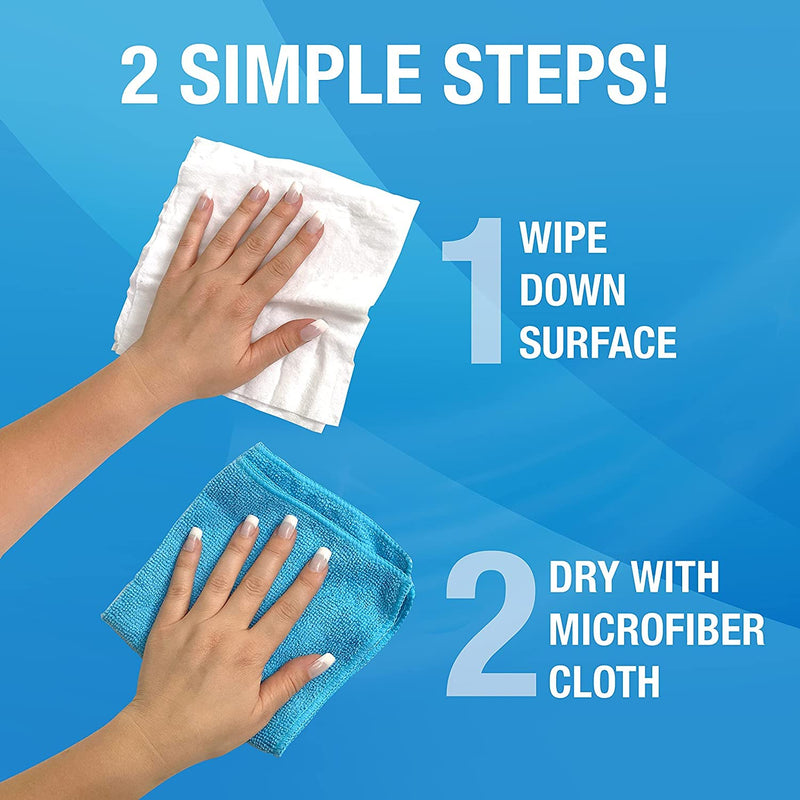 MiracleWipes for Electronics Cleaning - Screen Wipes Designed for TV, Phones, Monitors and More - 20 Count 20 Count (Pack of 1)