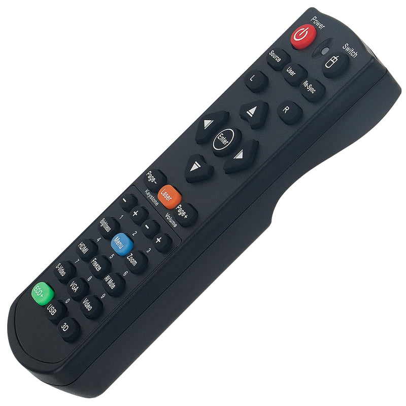 Replacement Remote Control Applicable for Optoma Projector EH300 HD25 DH1011 EH501 W501 HD30B X501 W515T EH515T X515 EH504 W504 EH416 WU515 WU515T ZH510T ZU510T 15000L X316ST W303ST W316ST EH200ST