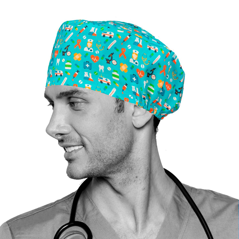 Pilucaps, Op Cap Long Hair Life Unisex Hat for Men and Women, 100% Cotton, multicoloured