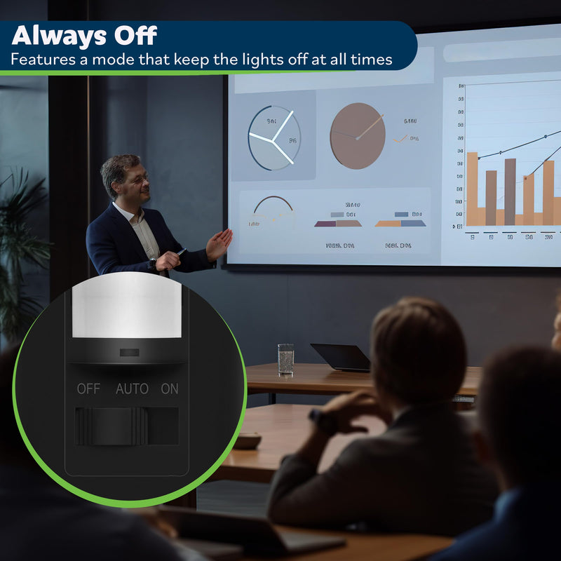 [AUSTRALIA] - TOPGREENER in Wall PIR Motion Sensor Light Switch, Occupancy Sensor Switch, 𝐍𝐞𝐮𝐭𝐫𝐚𝐥 𝐖𝐢𝐫𝐞 𝐑𝐞𝐪𝐮𝐢𝐫𝐞𝐝, On/Off Override, 𝐒𝐢𝐧𝐠𝐥𝐞 𝐏𝐨𝐥𝐞, 4A, 500W, TSOS5-BKWP,Black,2 Pack Black 2 Pack 