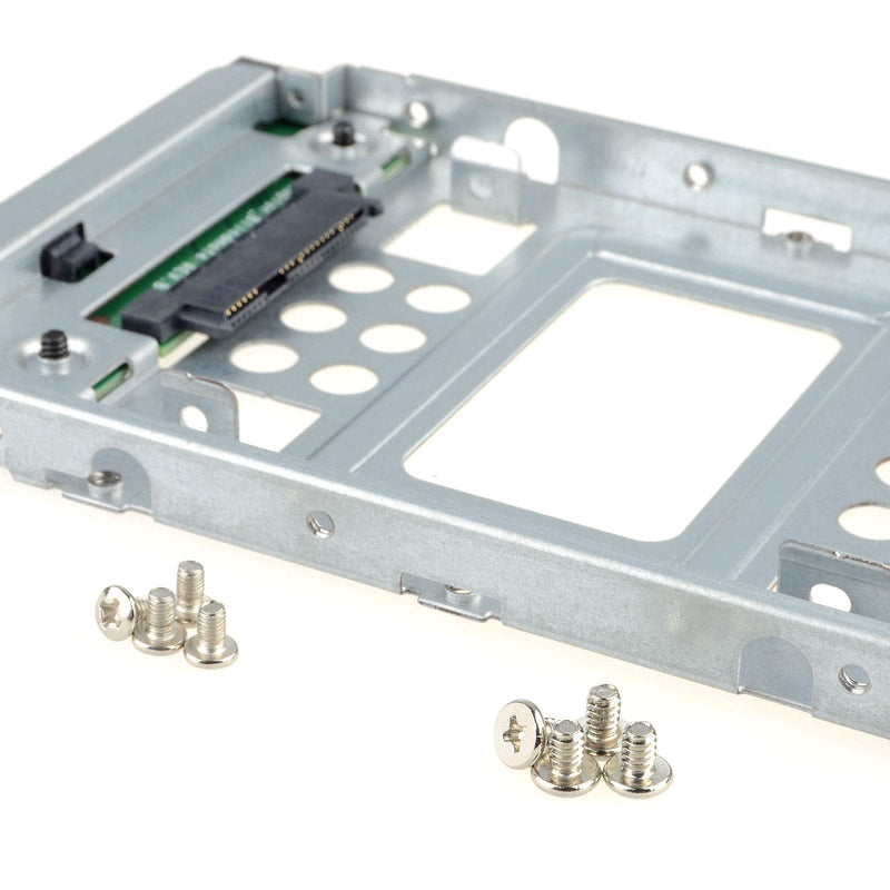 DSLRKIT 2.5" SSD to 3.5" SATA Hard Disk Drive HDD Adapter Caddy Tray CAGE Hot Swap Plug