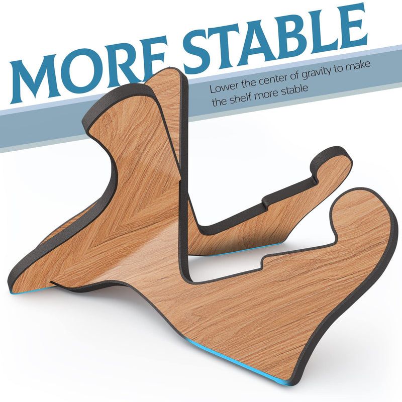 LALAOKS 1Pair Guitar Stand Wooden Guitar Stand Portable Folding Instrument Holder for Acoustic Classic Electric Bass Guitar Sapele