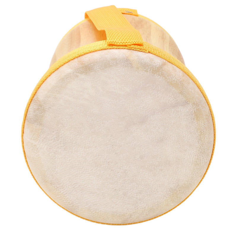 Hand Drum, Bongos For Adults Sheepskin Drum Top Hand Drums For Adults with Stick For Performances, Parties and Music Festivals (Yellow)